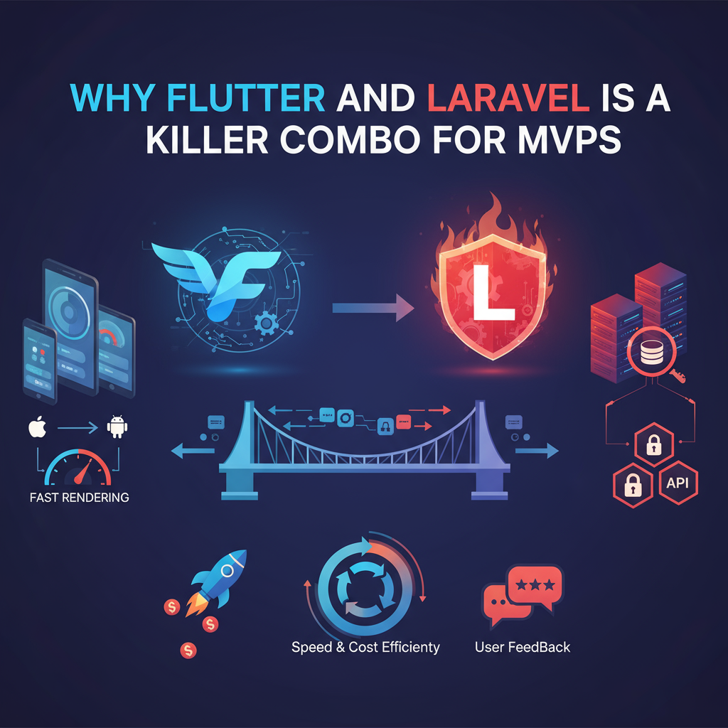Why Flutter And Laravel Is A Killer Combo For MVP development