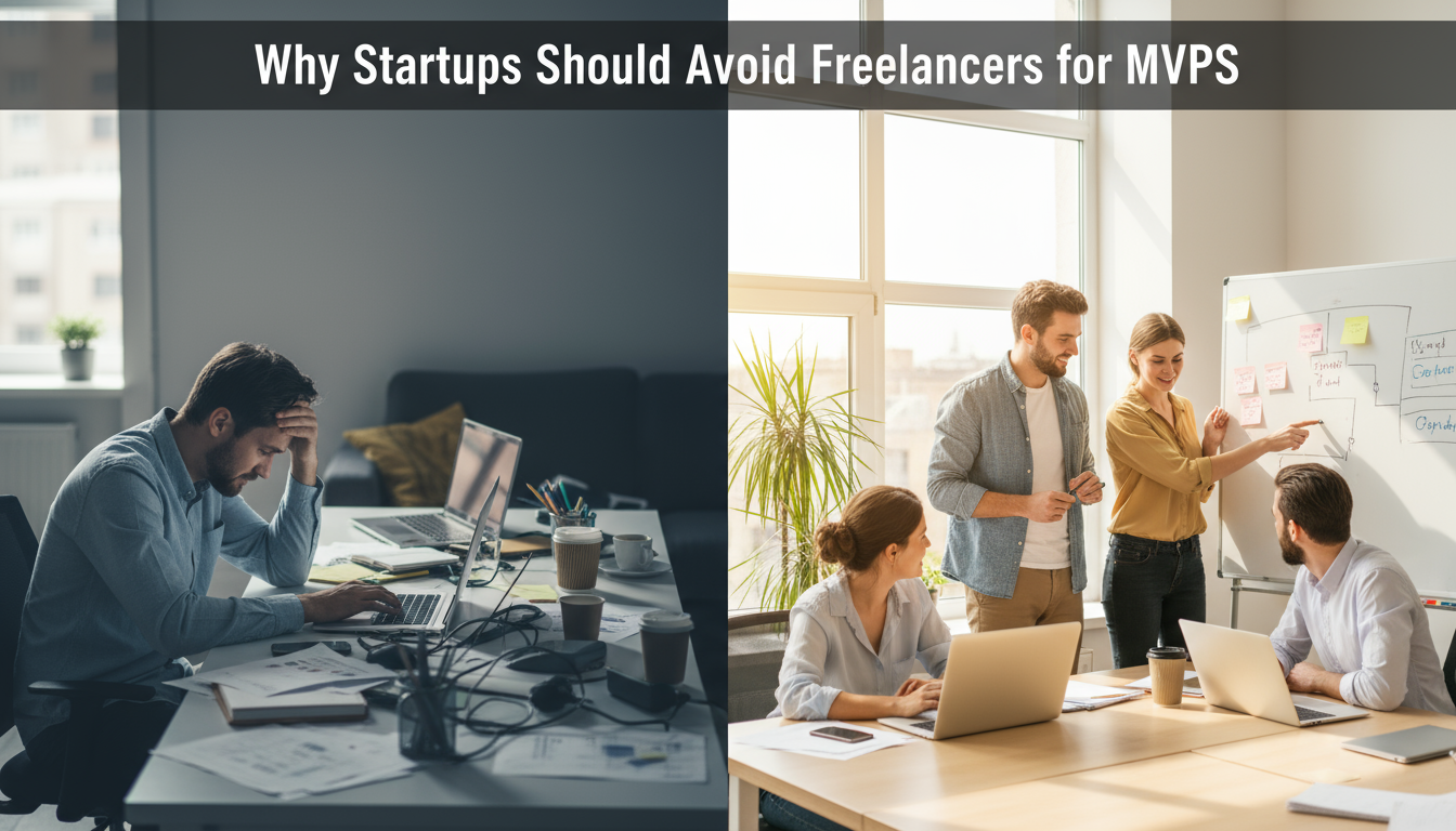 Why Startups Should Avoid Freelancers for MVPs.