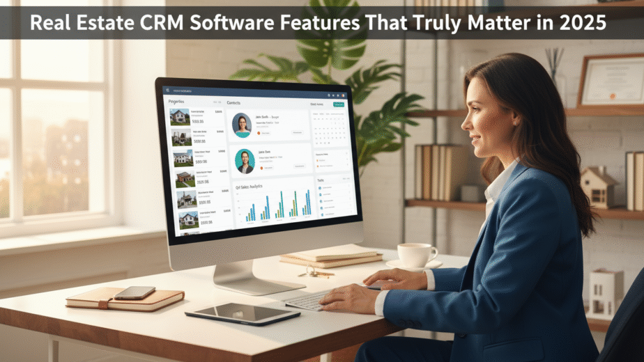 Real Estate CRM Software Features That Truly Matter in 2025